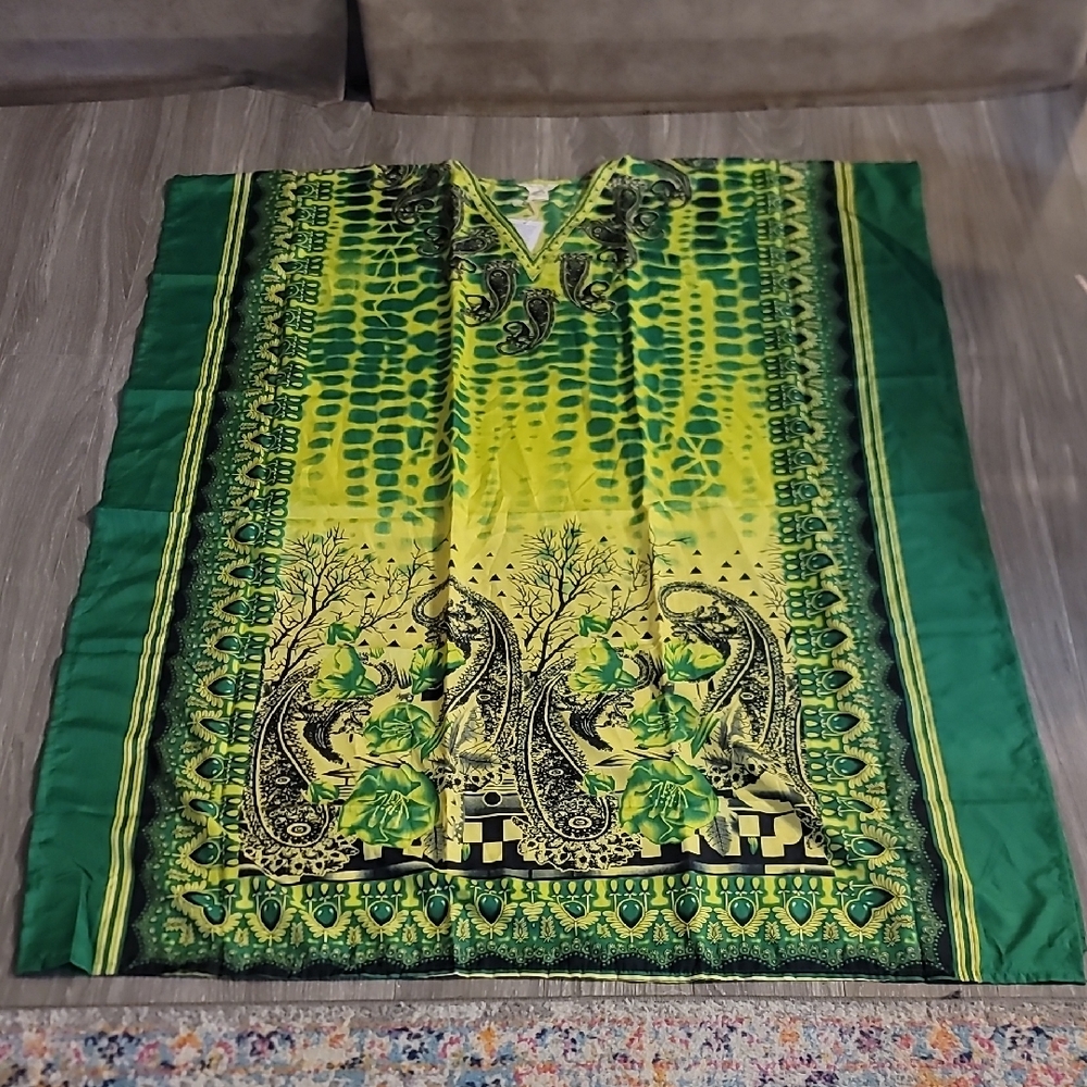 Gypsie blue cafgan dress
